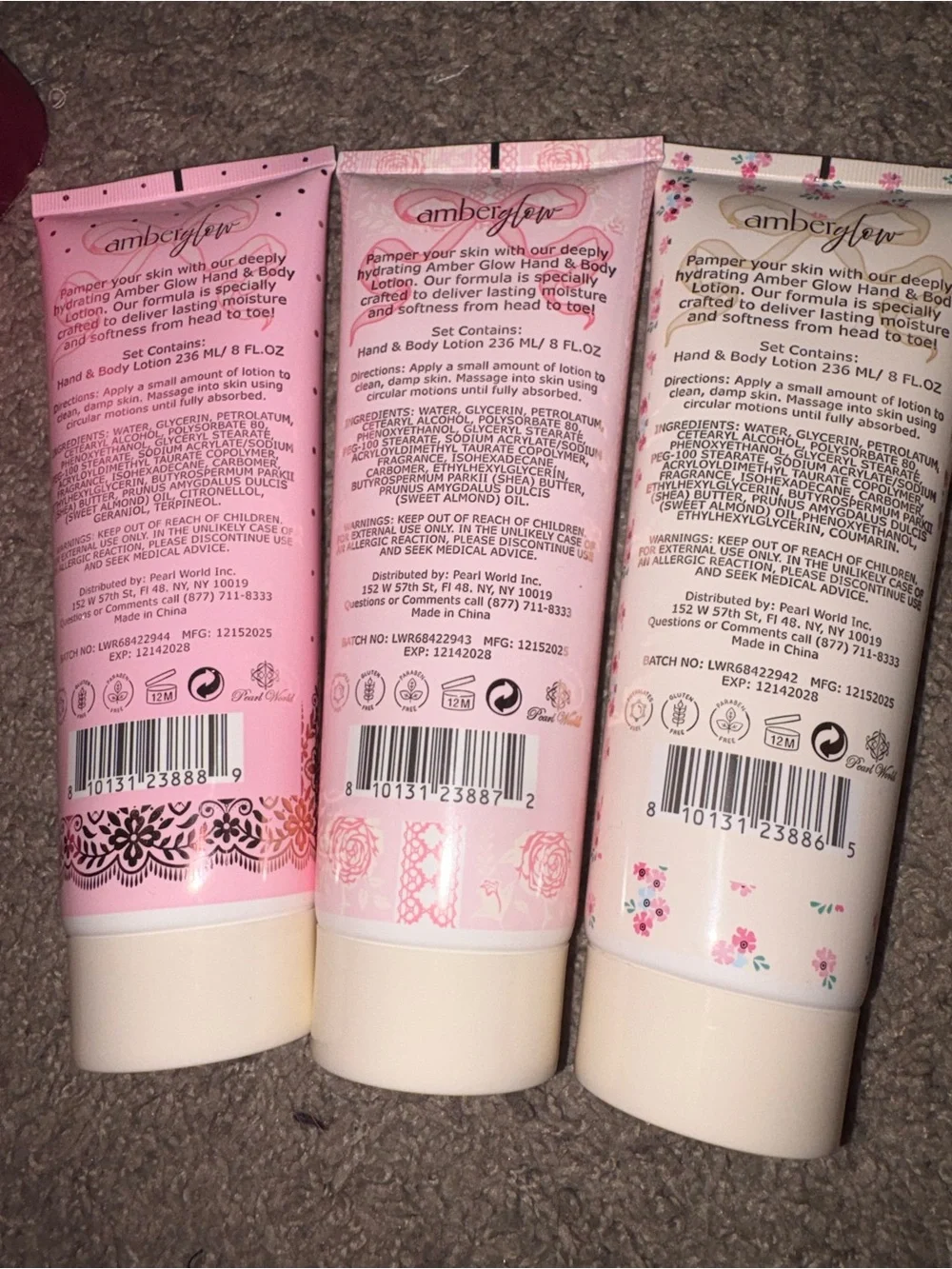 Pink Vanilla Hand & Body Lotion - Pink
